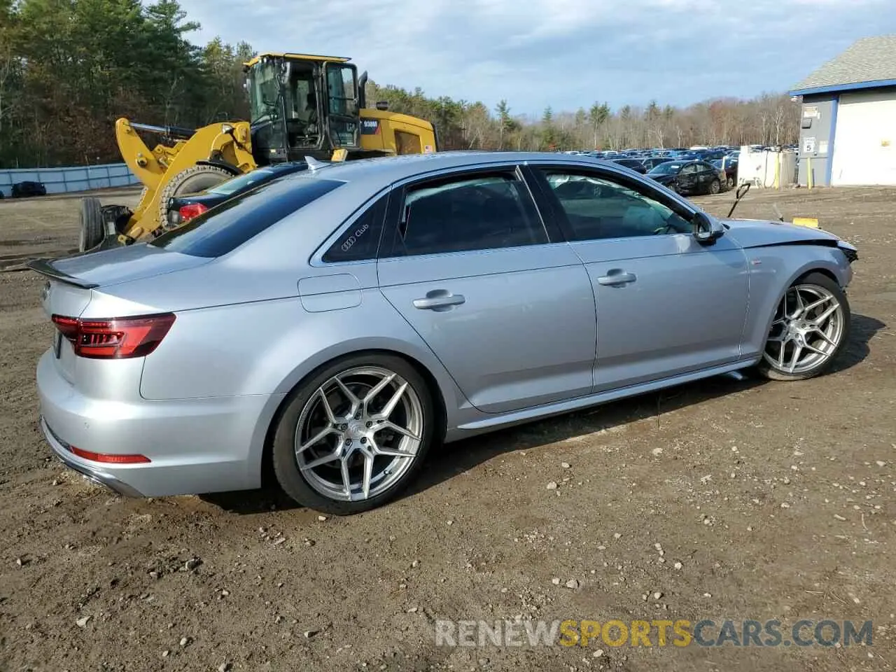 3 Photograph of a damaged car WAUENAF49KA026548 AUDI A4 2019
