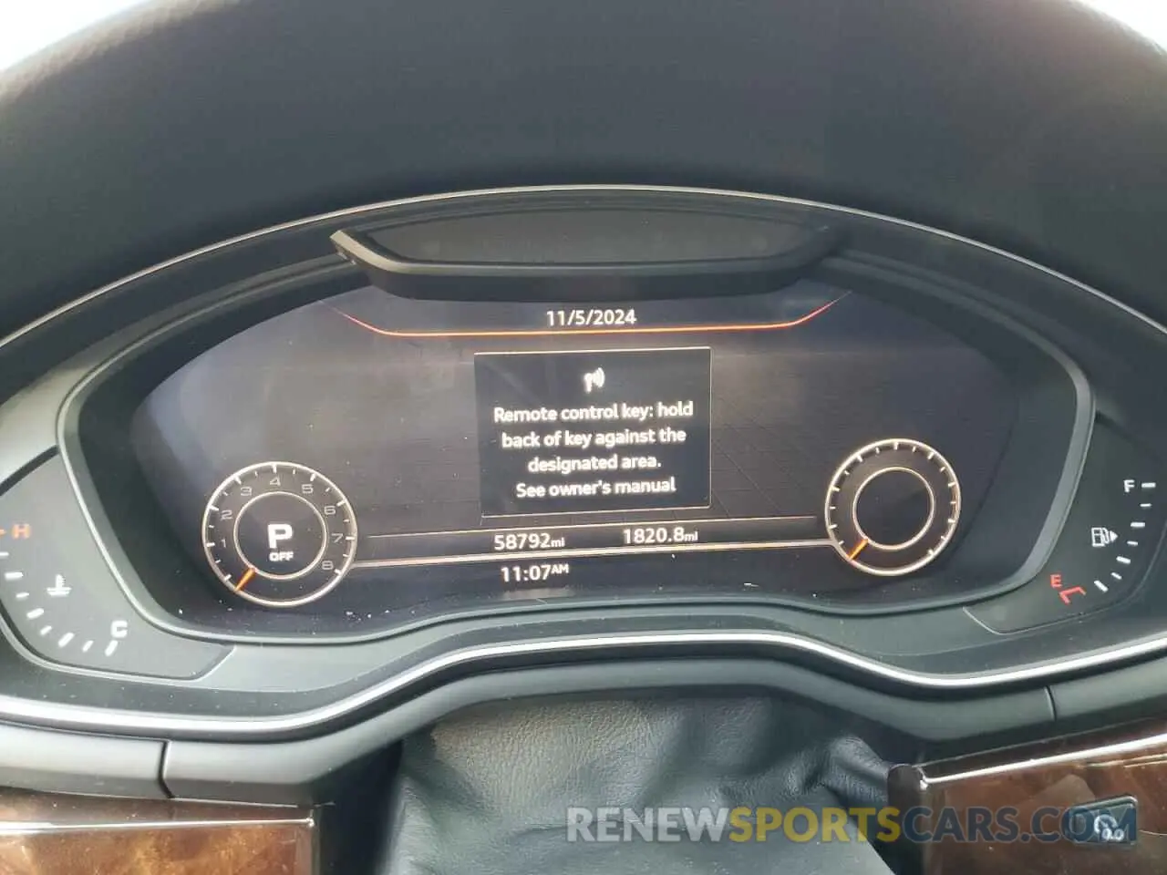 9 Photograph of a damaged car WAUENAF49KA026548 AUDI A4 2019