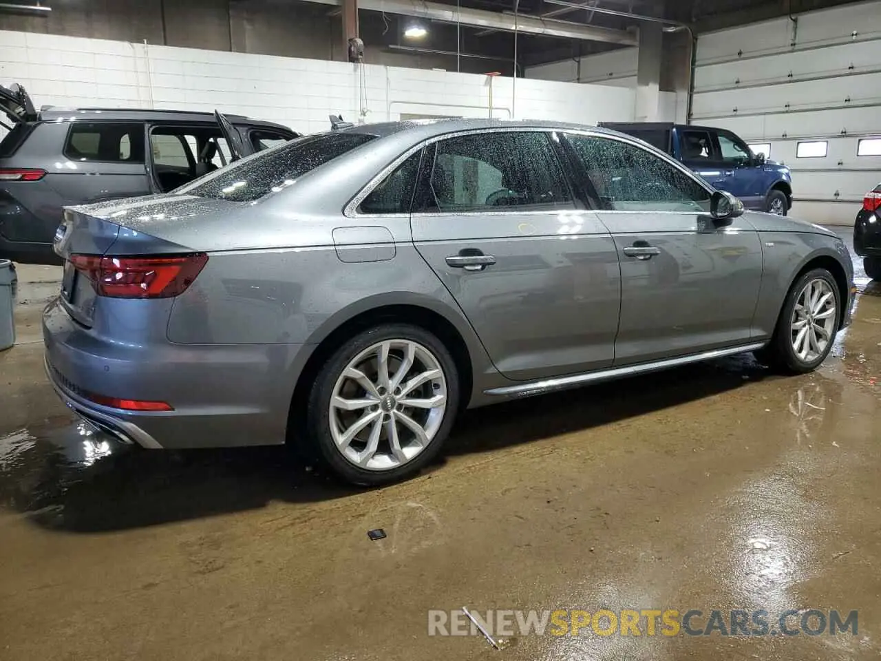 3 Photograph of a damaged car WAUENAF49KN009905 AUDI A4 2019