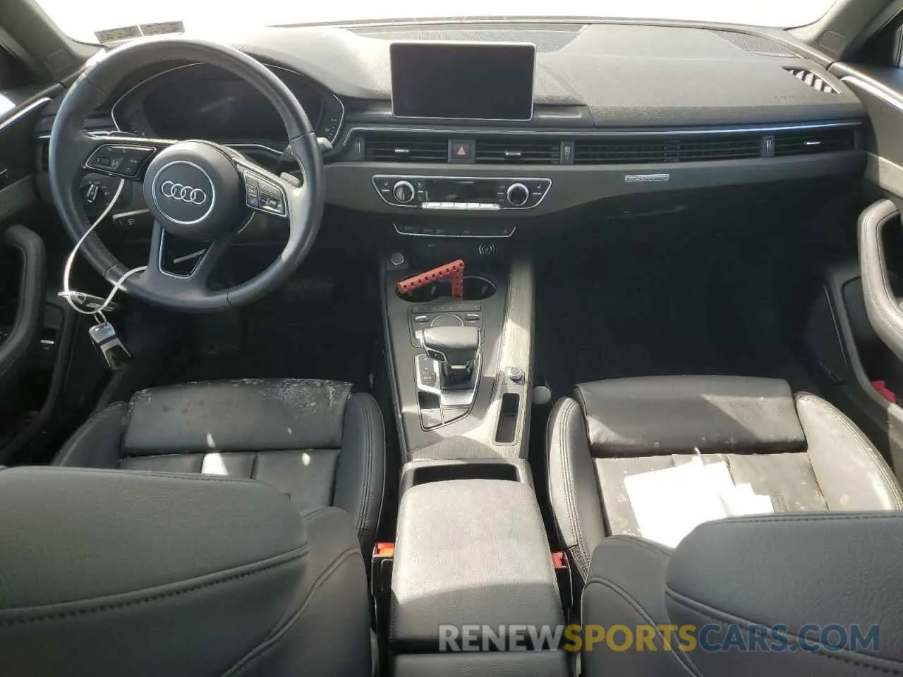 8 Photograph of a damaged car WAUENAF49KN013596 AUDI A4 2019