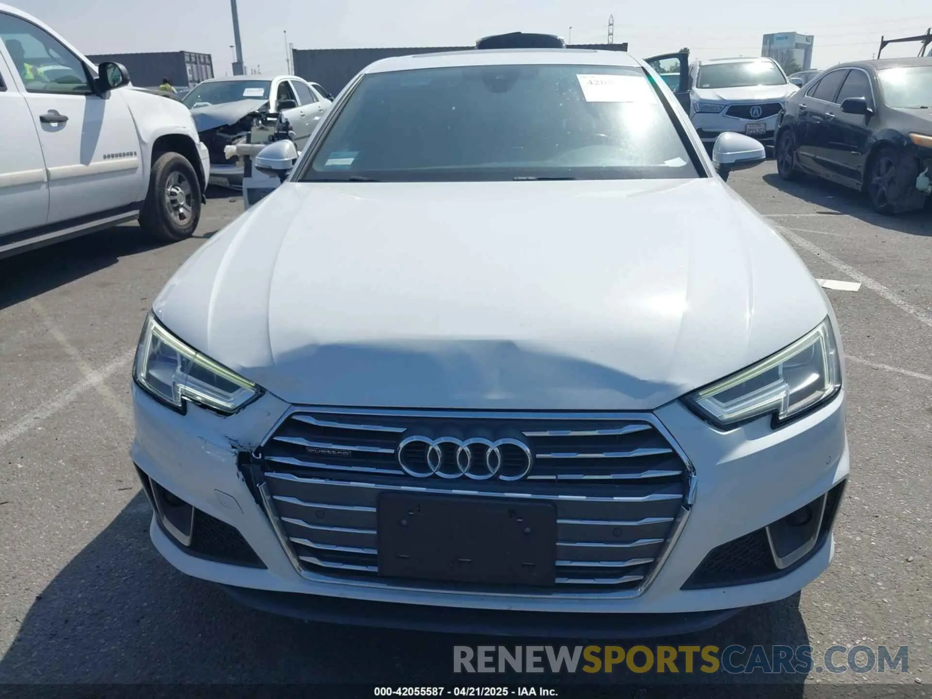 12 Фотография поврежденного автомобиля WAUENAF4XKN013929 AUDI A4 2019