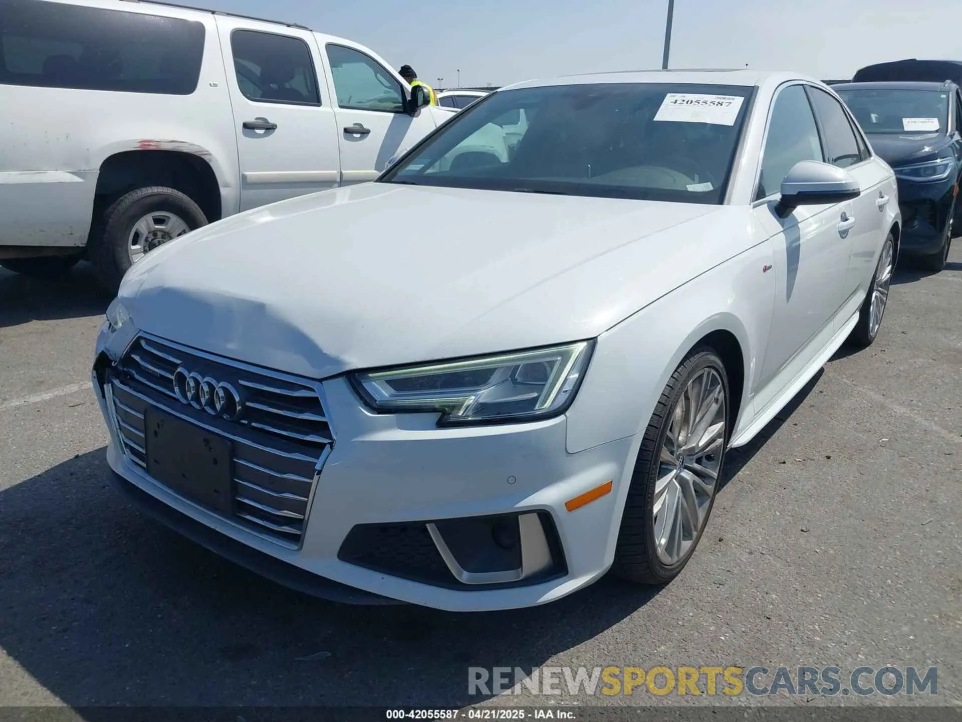 2 Фотография поврежденного автомобиля WAUENAF4XKN013929 AUDI A4 2019