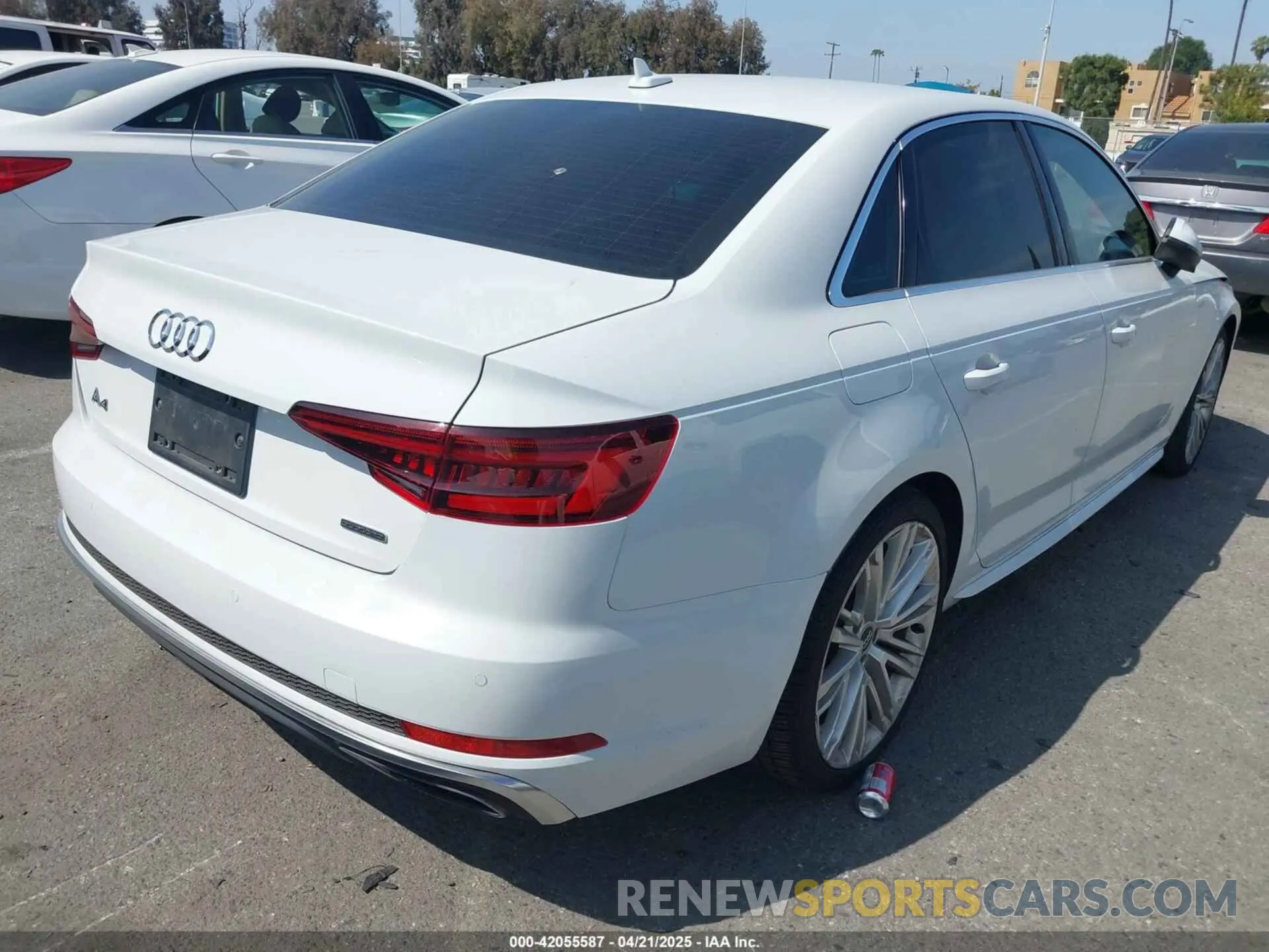 4 Фотография поврежденного автомобиля WAUENAF4XKN013929 AUDI A4 2019