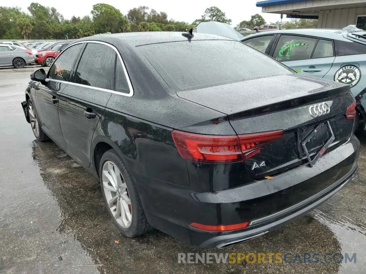 3 Photograph of a damaged car WAUGMAF40KA028488 AUDI A4 2019