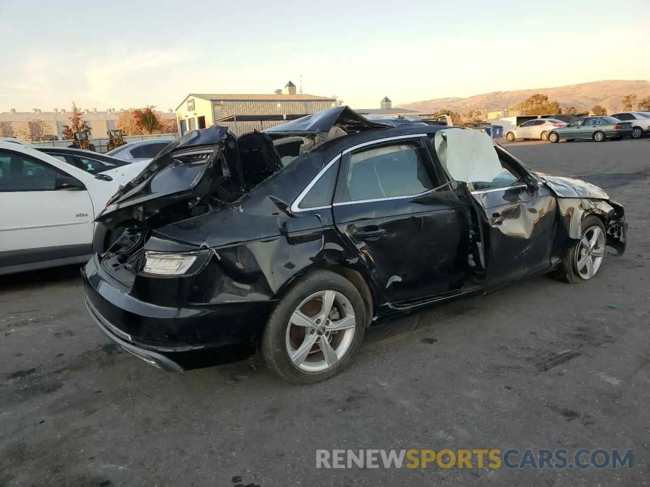 3 Photograph of a damaged car WAUGMAF40KN004667 AUDI A4 2019