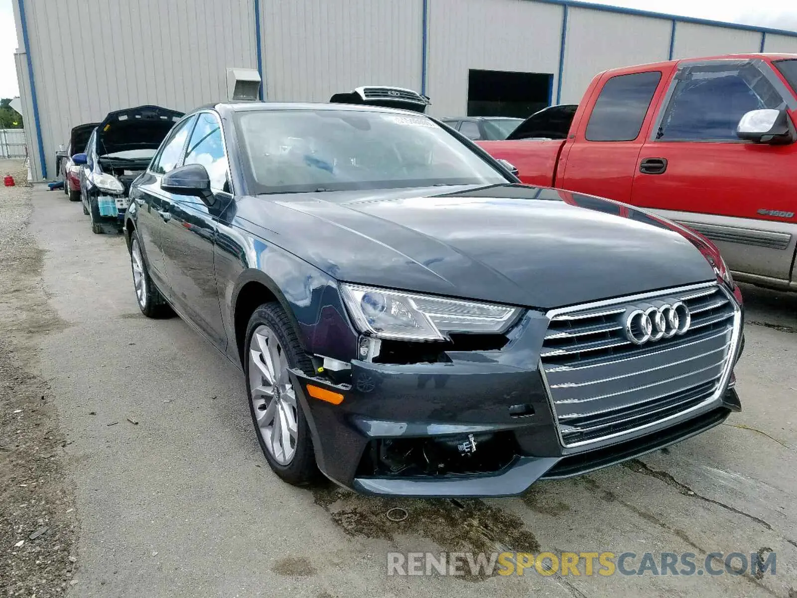 1 Photograph of a damaged car WAUGMAF41KA086447 AUDI A4 2019