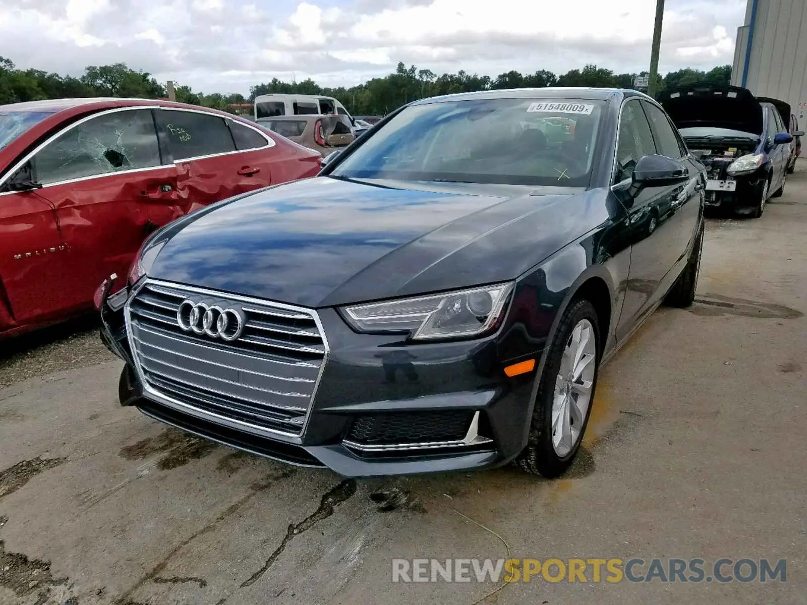 2 Photograph of a damaged car WAUGMAF41KA086447 AUDI A4 2019