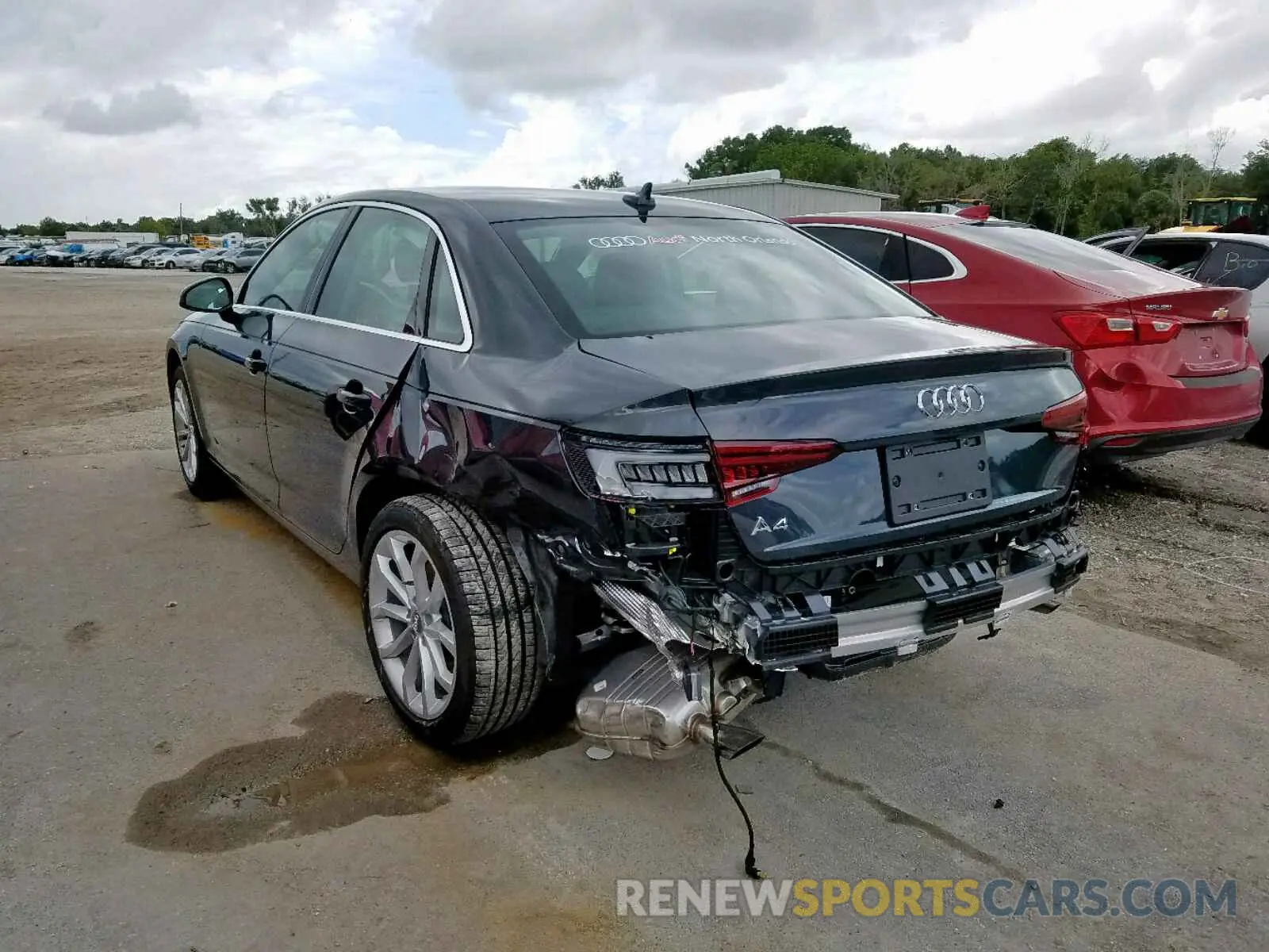 3 Photograph of a damaged car WAUGMAF41KA086447 AUDI A4 2019