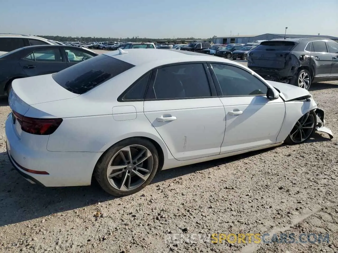 3 Фотография поврежденного автомобиля WAUGMAF41KA106468 AUDI A4 2019