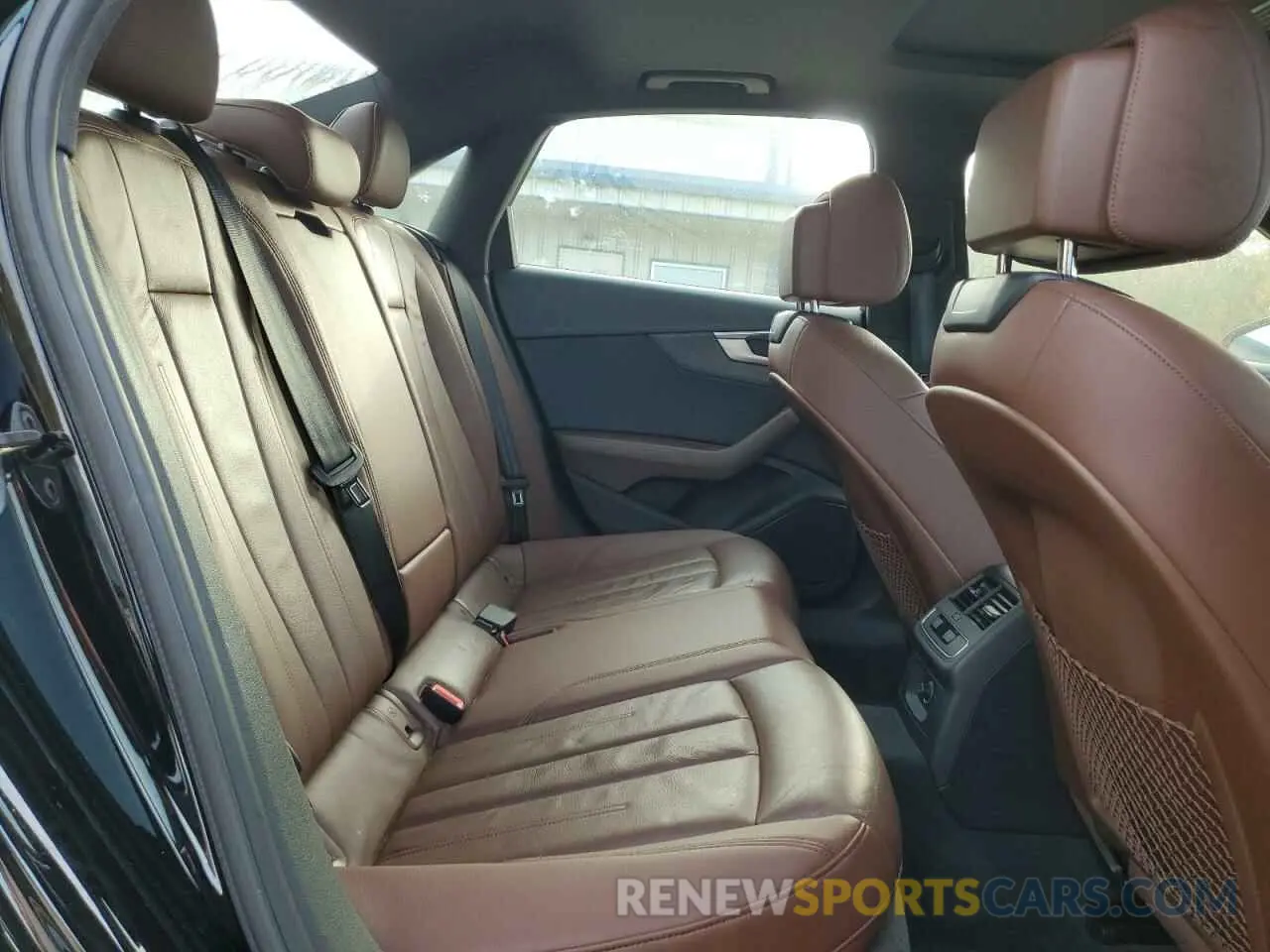 10 Photograph of a damaged car WAUGMAF41KN005438 AUDI A4 2019