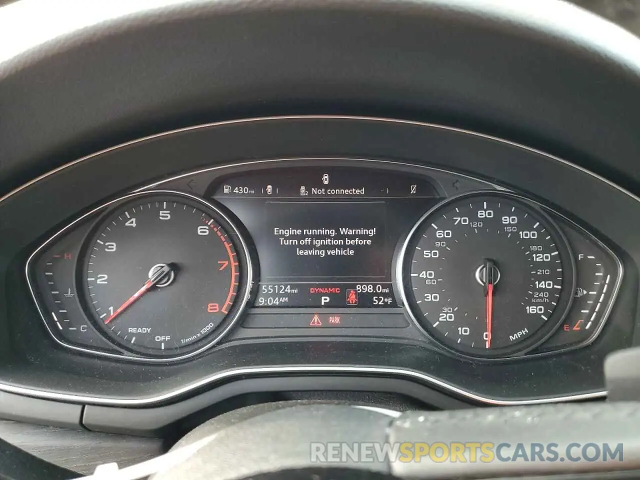 9 Photograph of a damaged car WAUGMAF41KN005438 AUDI A4 2019