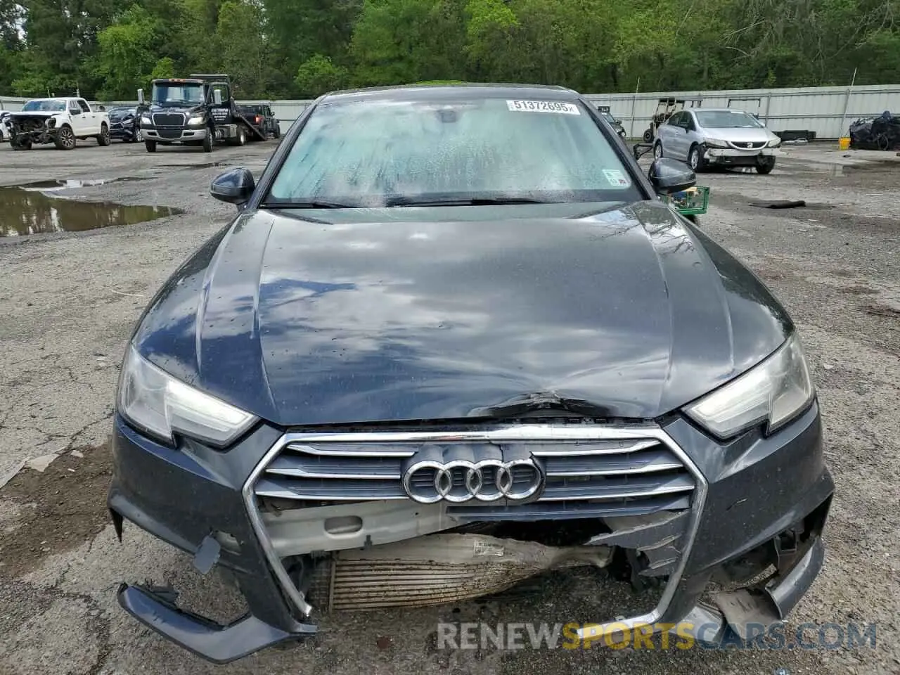 5 Photograph of a damaged car WAUGMAF41KN006122 AUDI A4 2019