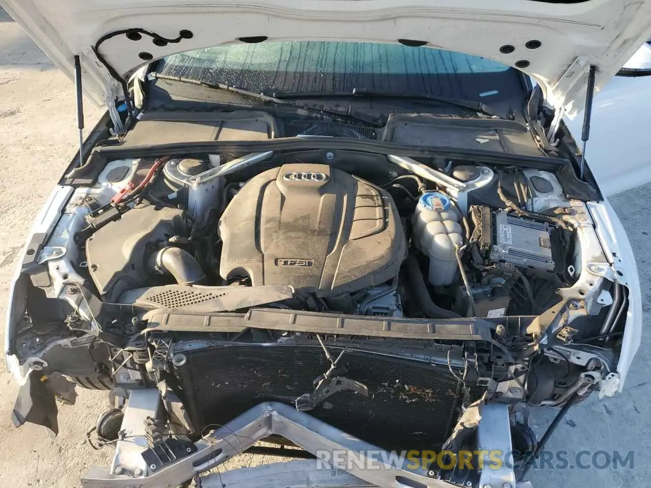 11 Фотография поврежденного автомобиля WAUGMAF41KN007643 AUDI A4 2019