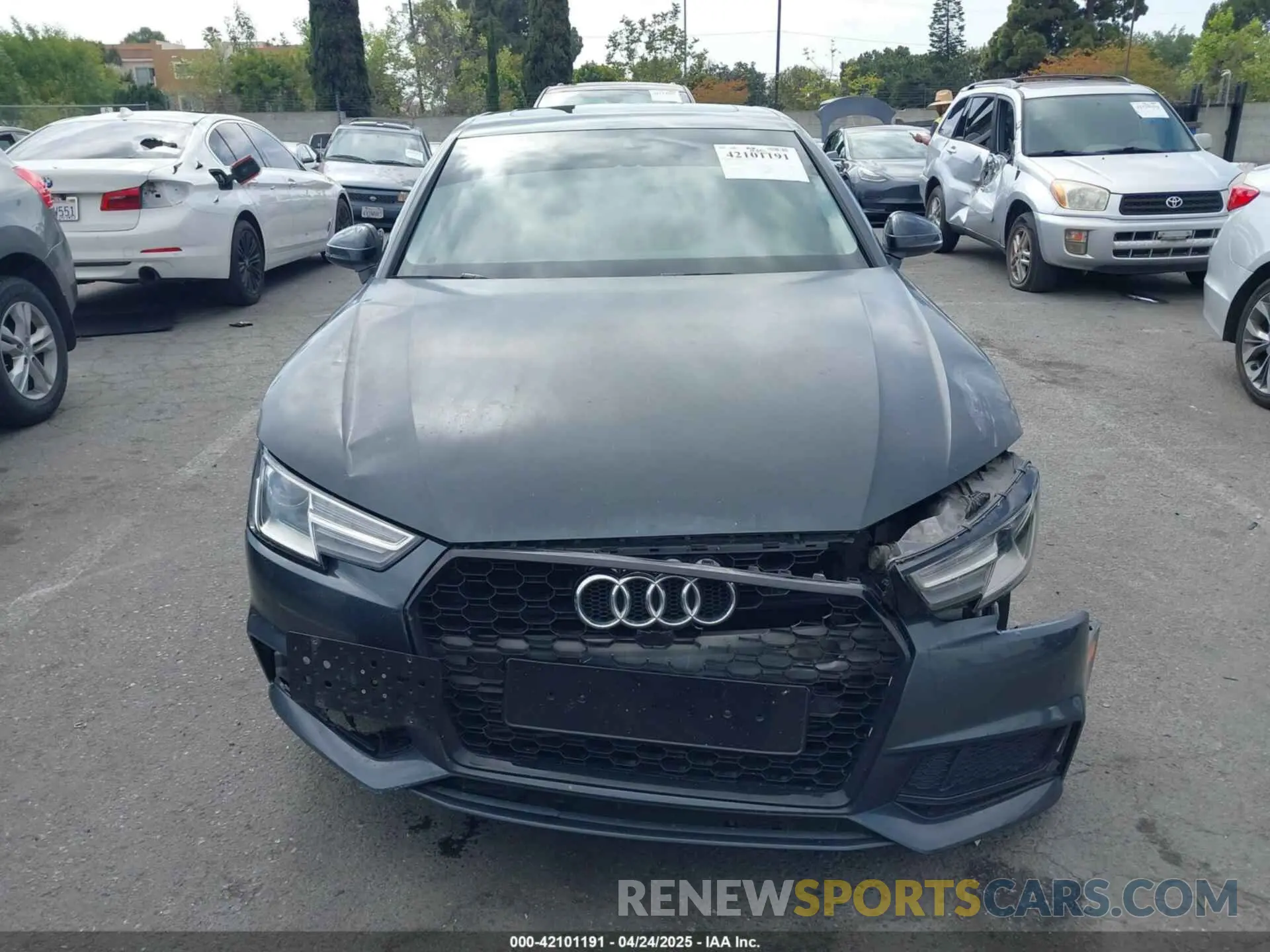 12 Photograph of a damaged car WAUGMAF41KN018299 AUDI A4 2019