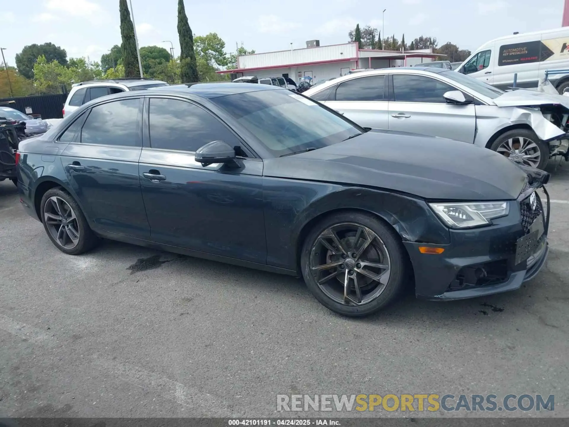 13 Photograph of a damaged car WAUGMAF41KN018299 AUDI A4 2019