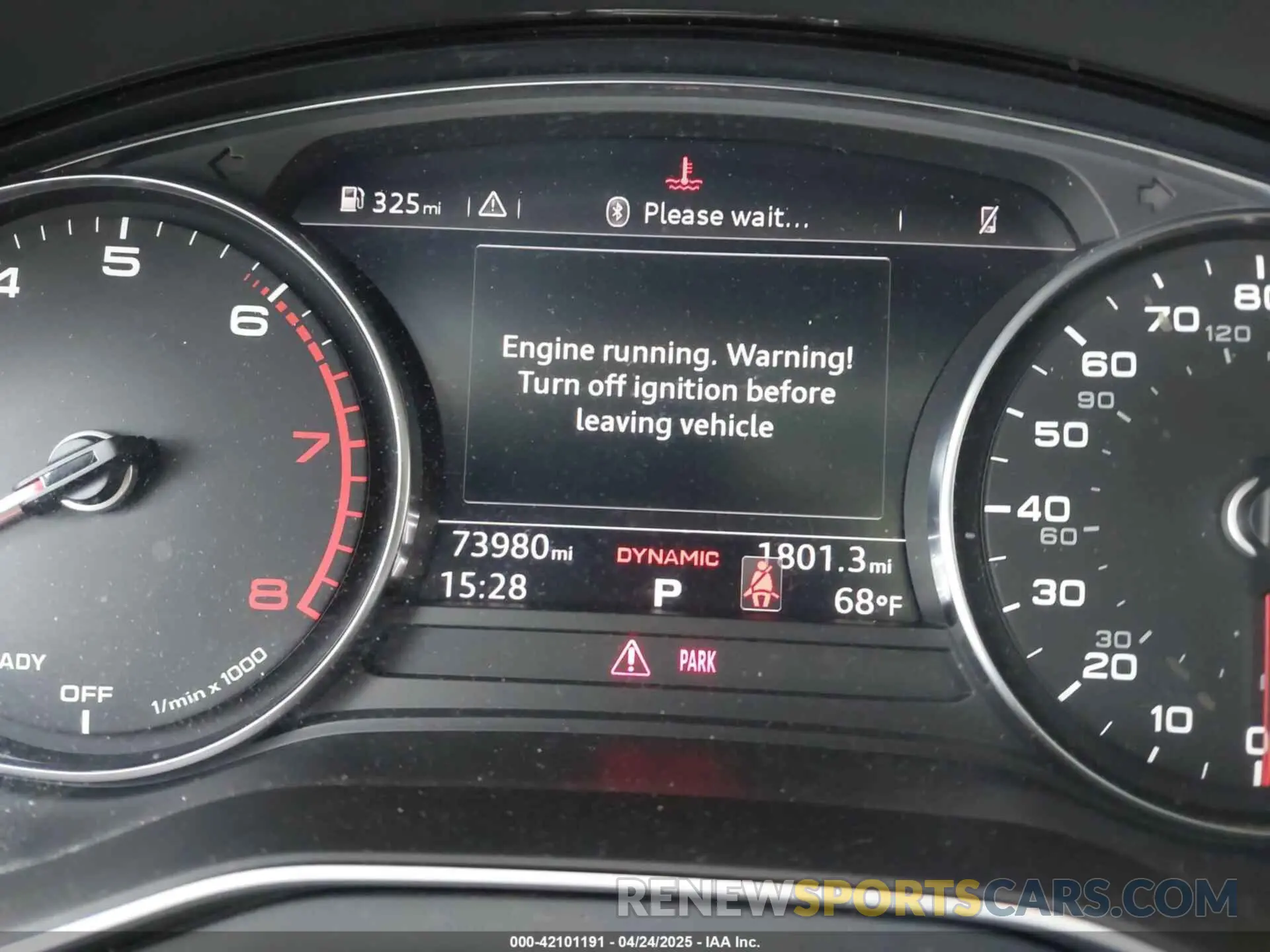 15 Photograph of a damaged car WAUGMAF41KN018299 AUDI A4 2019