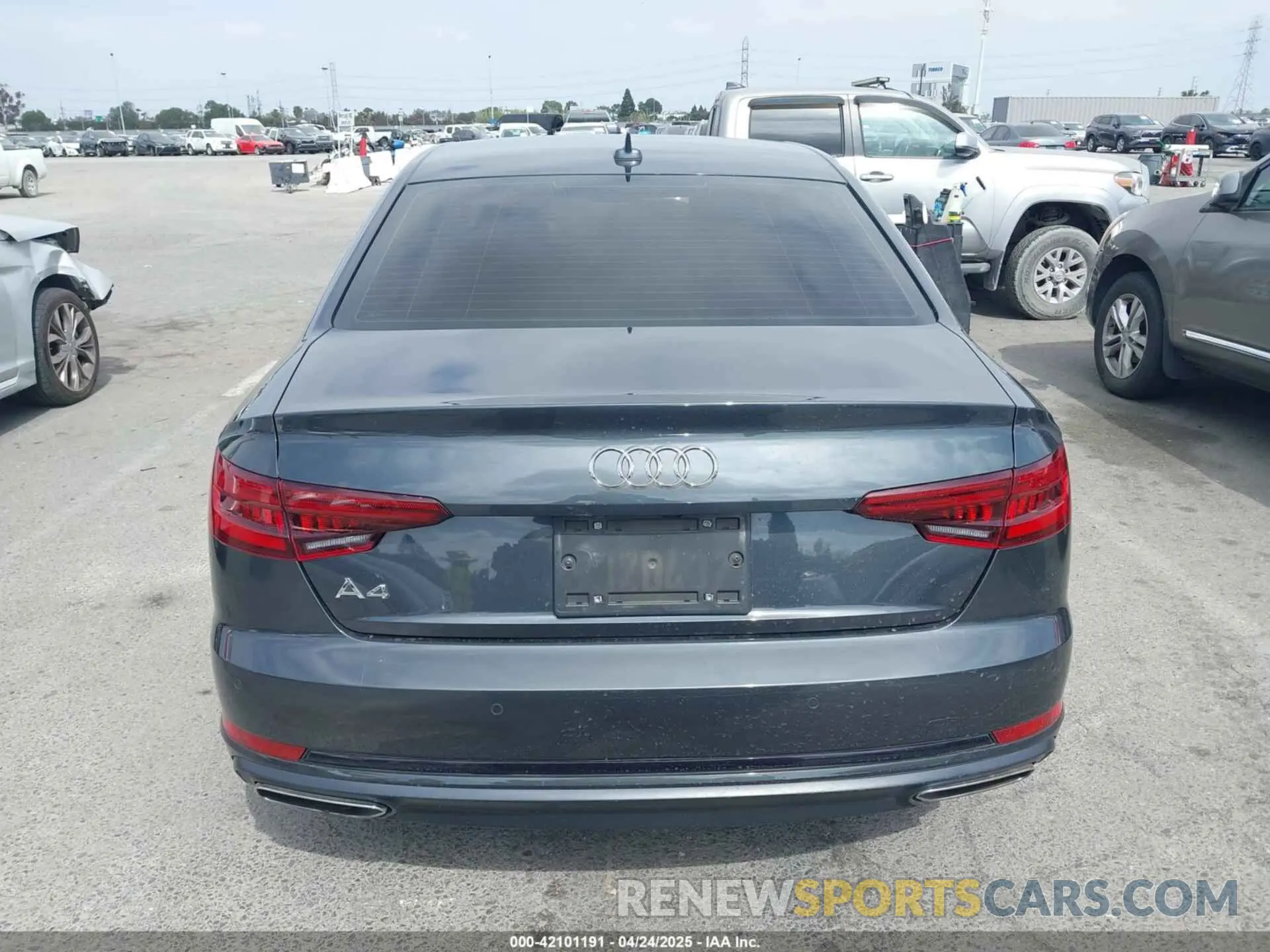 16 Photograph of a damaged car WAUGMAF41KN018299 AUDI A4 2019