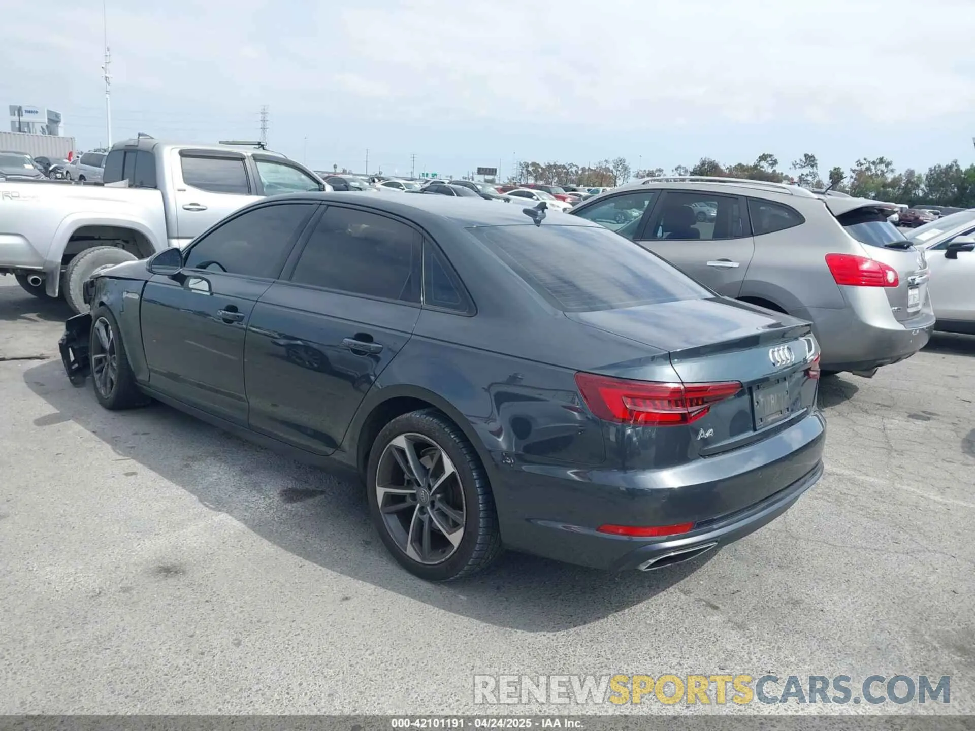 3 Photograph of a damaged car WAUGMAF41KN018299 AUDI A4 2019