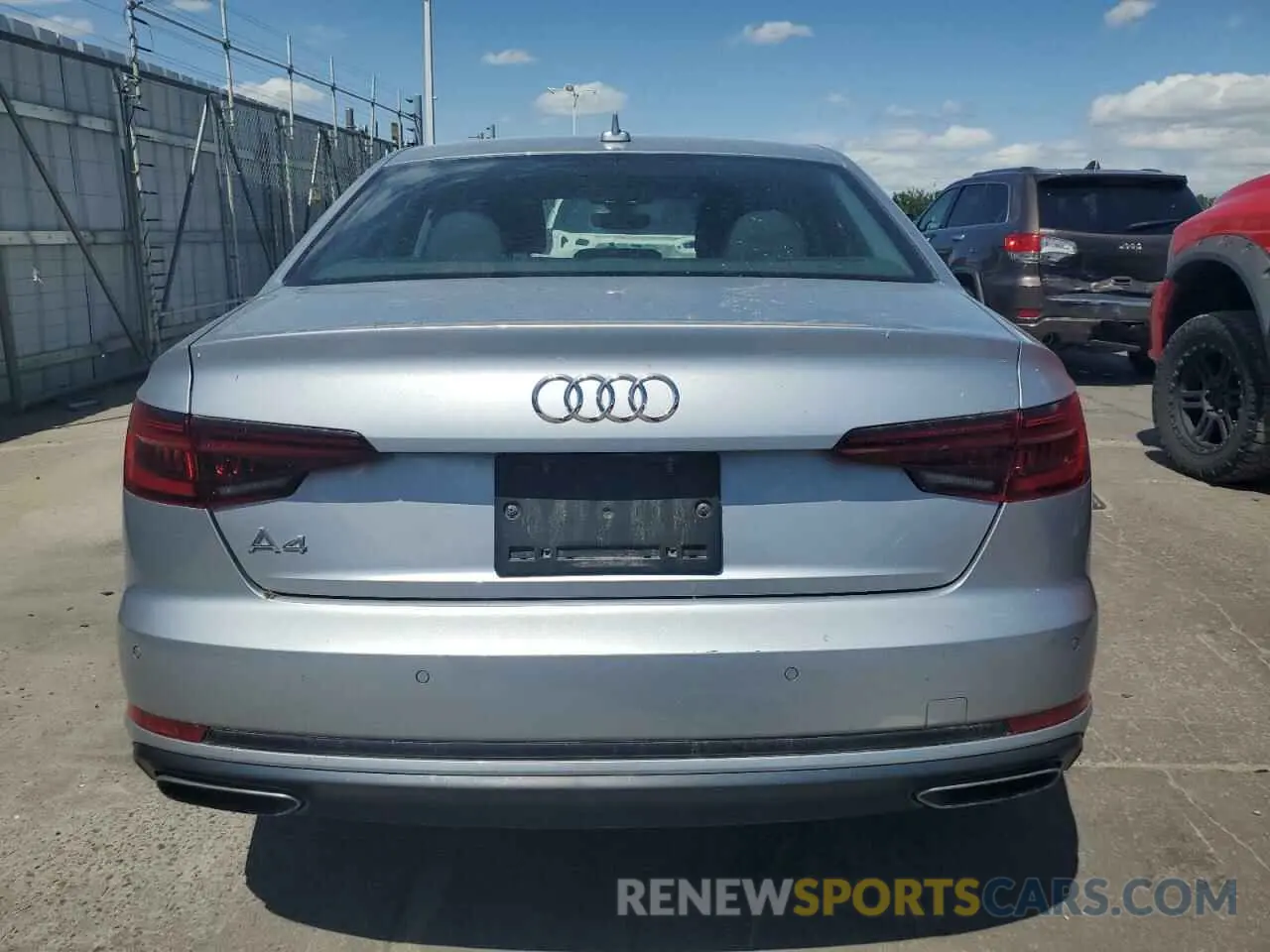 6 Фотография поврежденного автомобиля WAUGMAF42KN016268 AUDI A4 2019