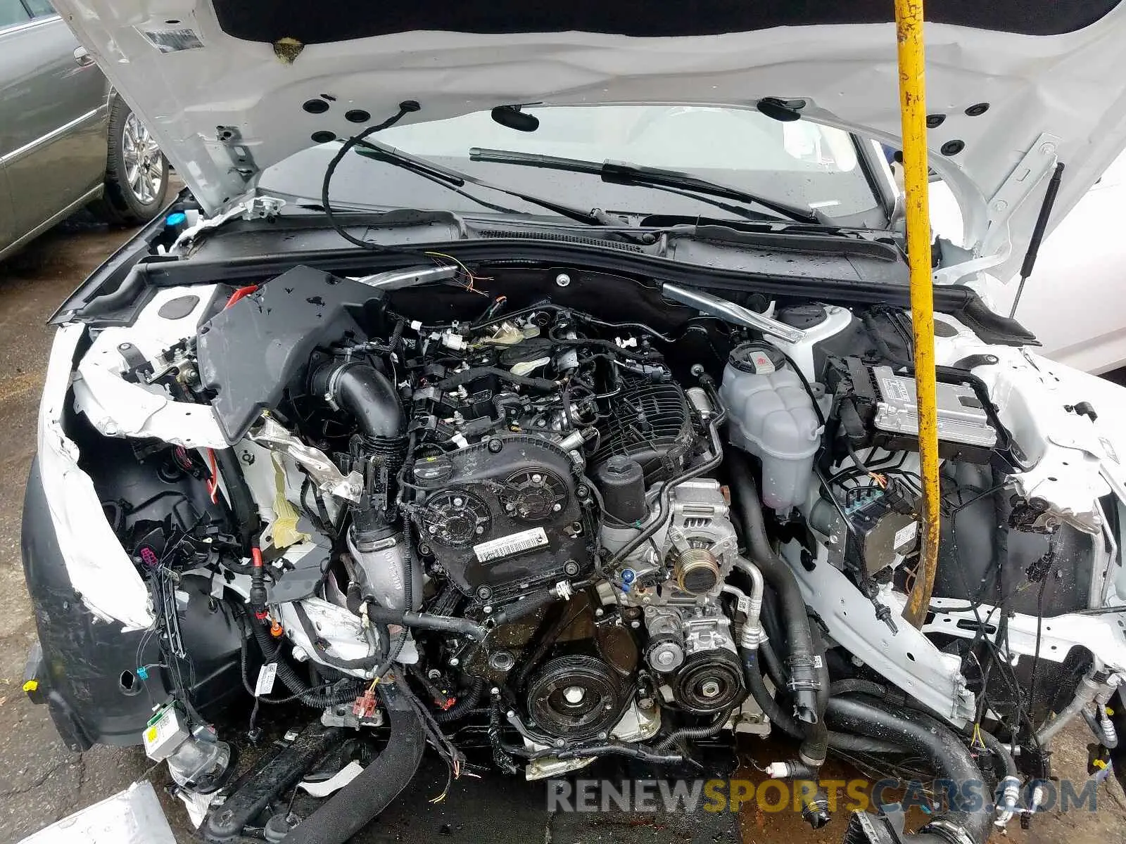 7 Photograph of a damaged car WAUGMAF42KN017520 AUDI A4 2019