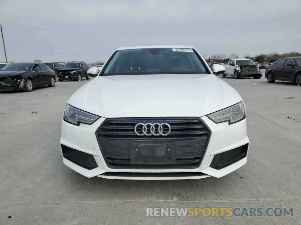 5 Photograph of a damaged car WAUGMAF44KN021634 AUDI A4 2019