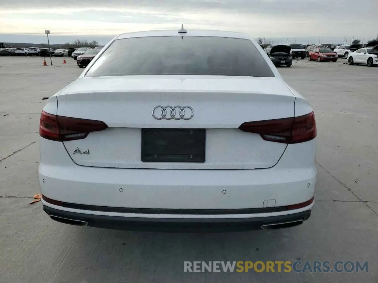 6 Photograph of a damaged car WAUGMAF44KN021634 AUDI A4 2019