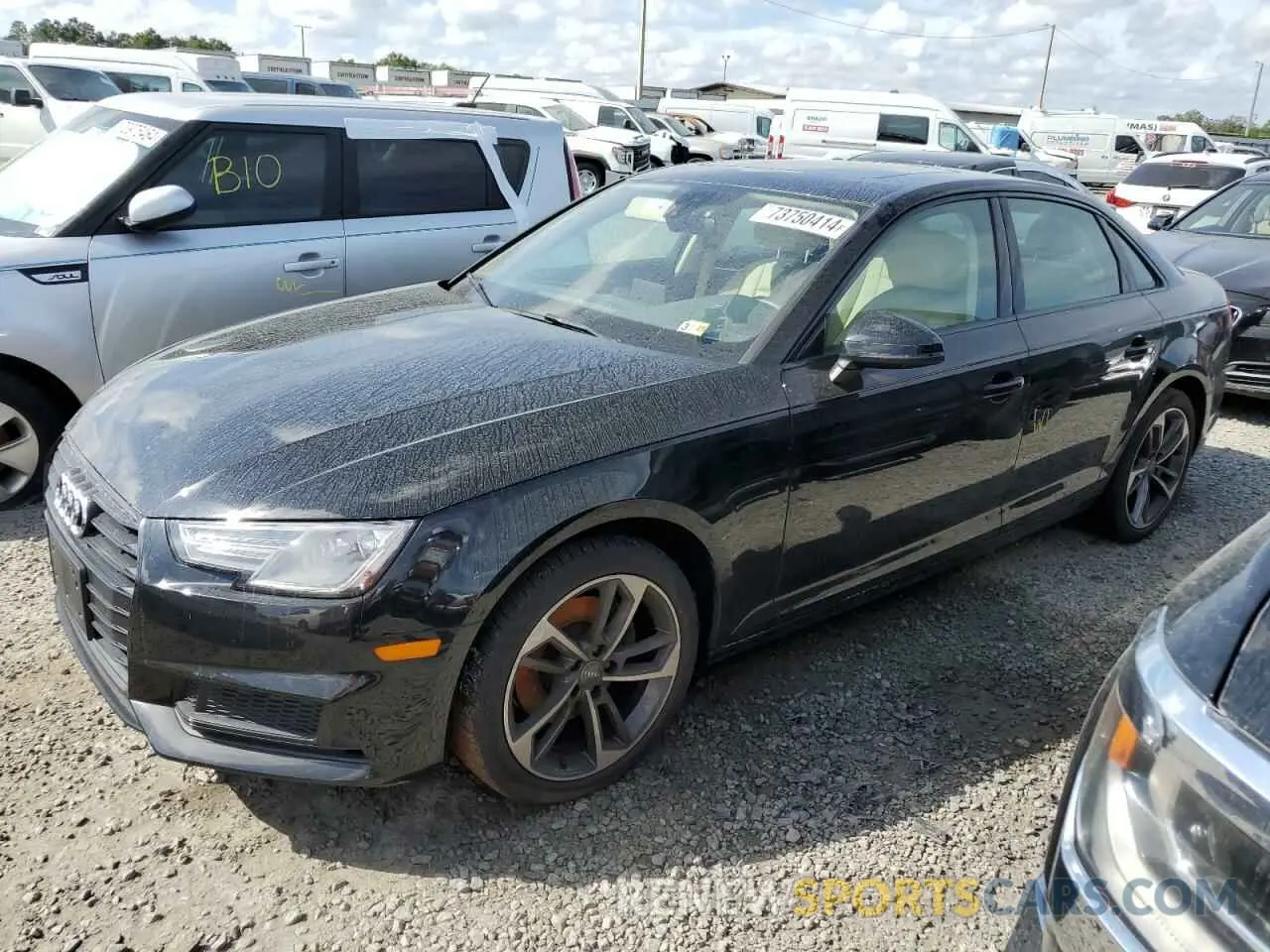 1 Фотография поврежденного автомобиля WAUGMAF45KN019018 AUDI A4 2019