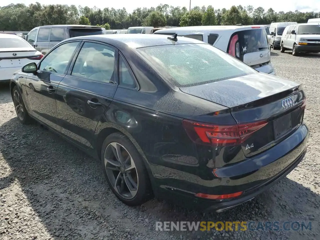 2 Фотография поврежденного автомобиля WAUGMAF45KN019018 AUDI A4 2019