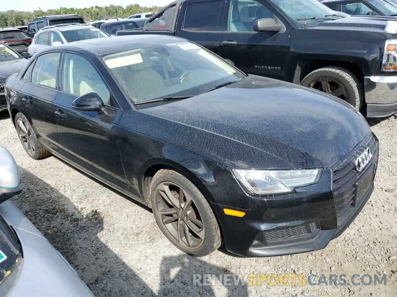 4 Фотография поврежденного автомобиля WAUGMAF45KN019018 AUDI A4 2019