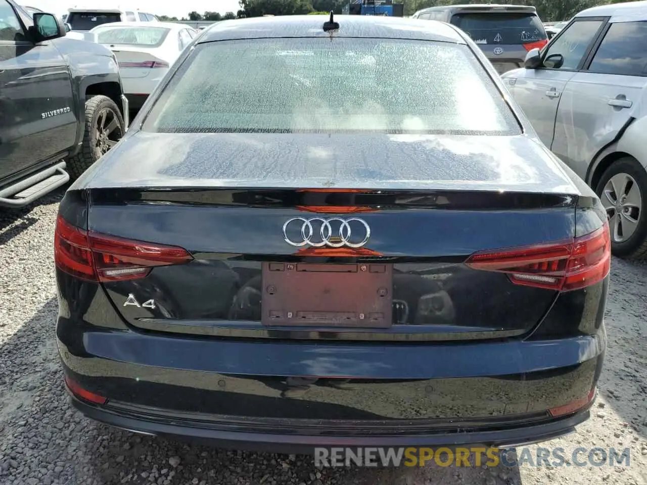 6 Фотография поврежденного автомобиля WAUGMAF45KN019018 AUDI A4 2019