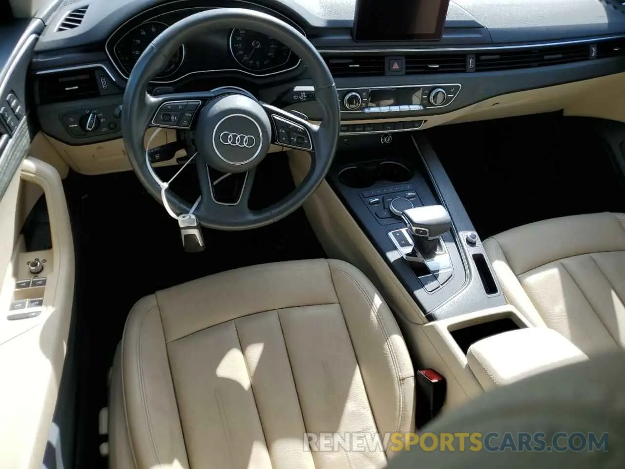 8 Фотография поврежденного автомобиля WAUGMAF45KN019018 AUDI A4 2019