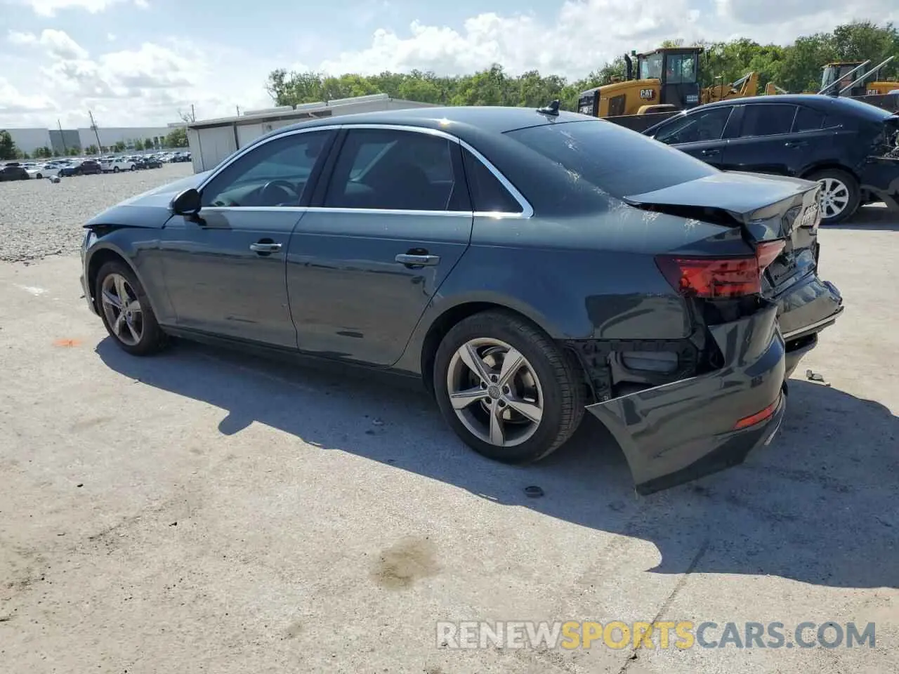 2 Photograph of a damaged car WAUGMAF46KA022081 AUDI A4 2019