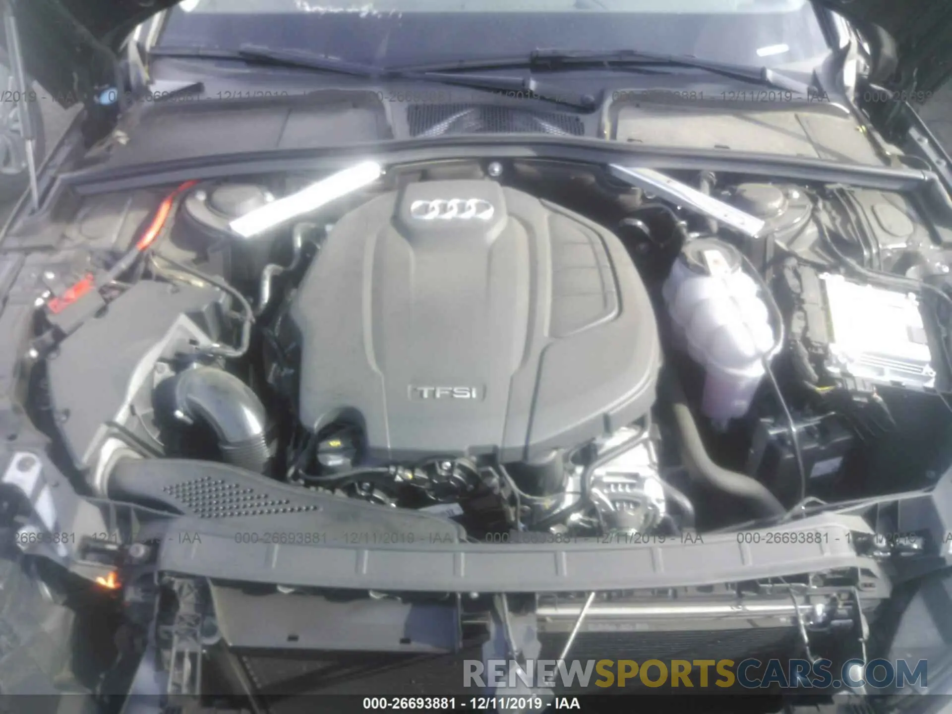 10 Photograph of a damaged car WAUGMAF46KA041469 AUDI A4 2019