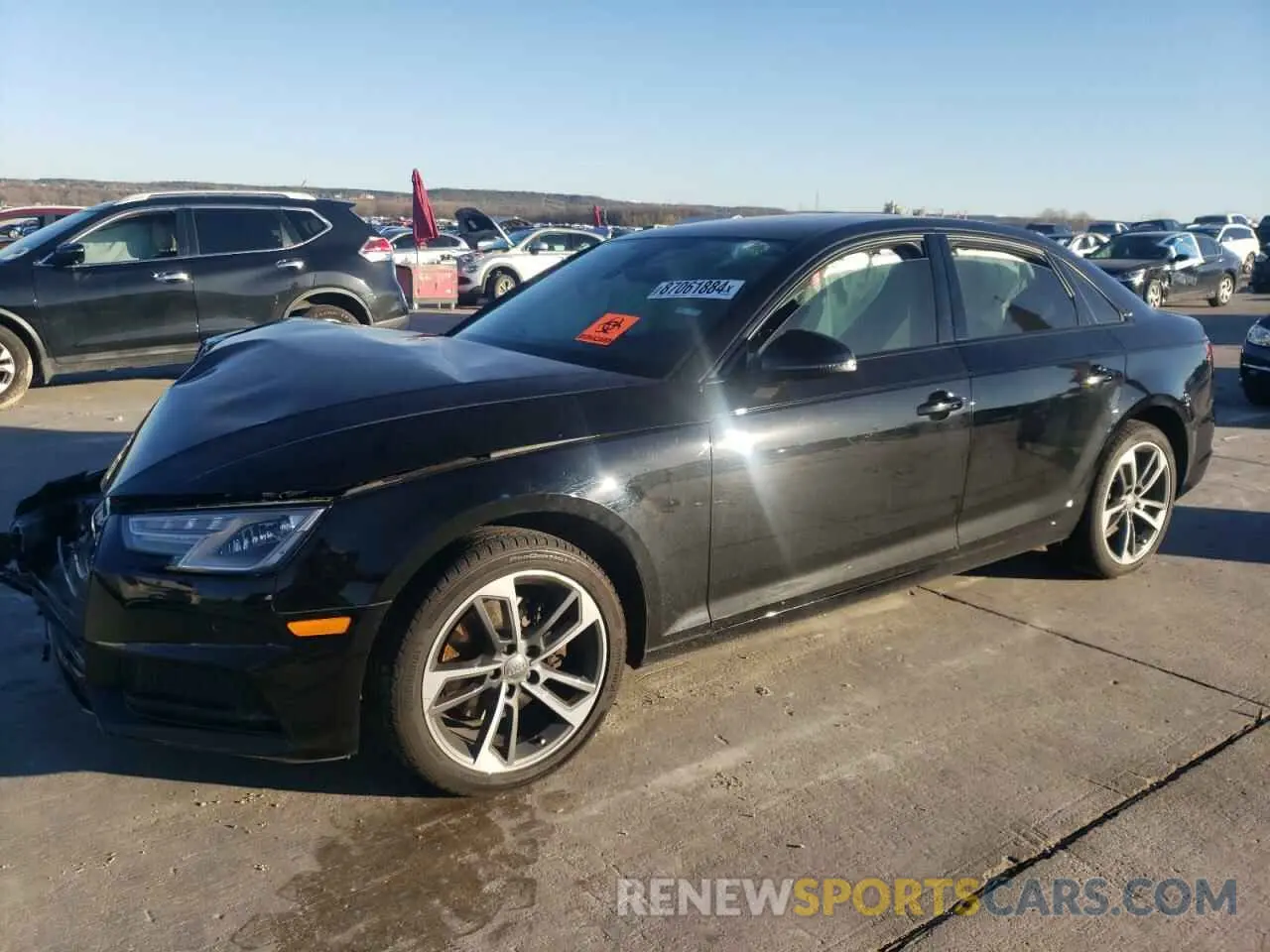 1 Photograph of a damaged car WAUGMAF46KA113691 AUDI A4 2019