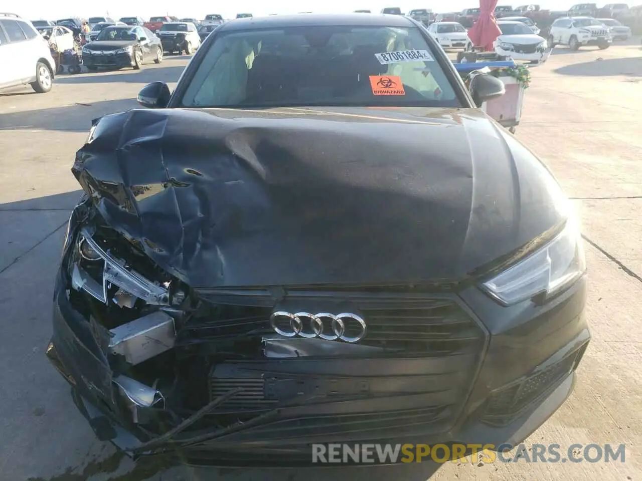 5 Photograph of a damaged car WAUGMAF46KA113691 AUDI A4 2019