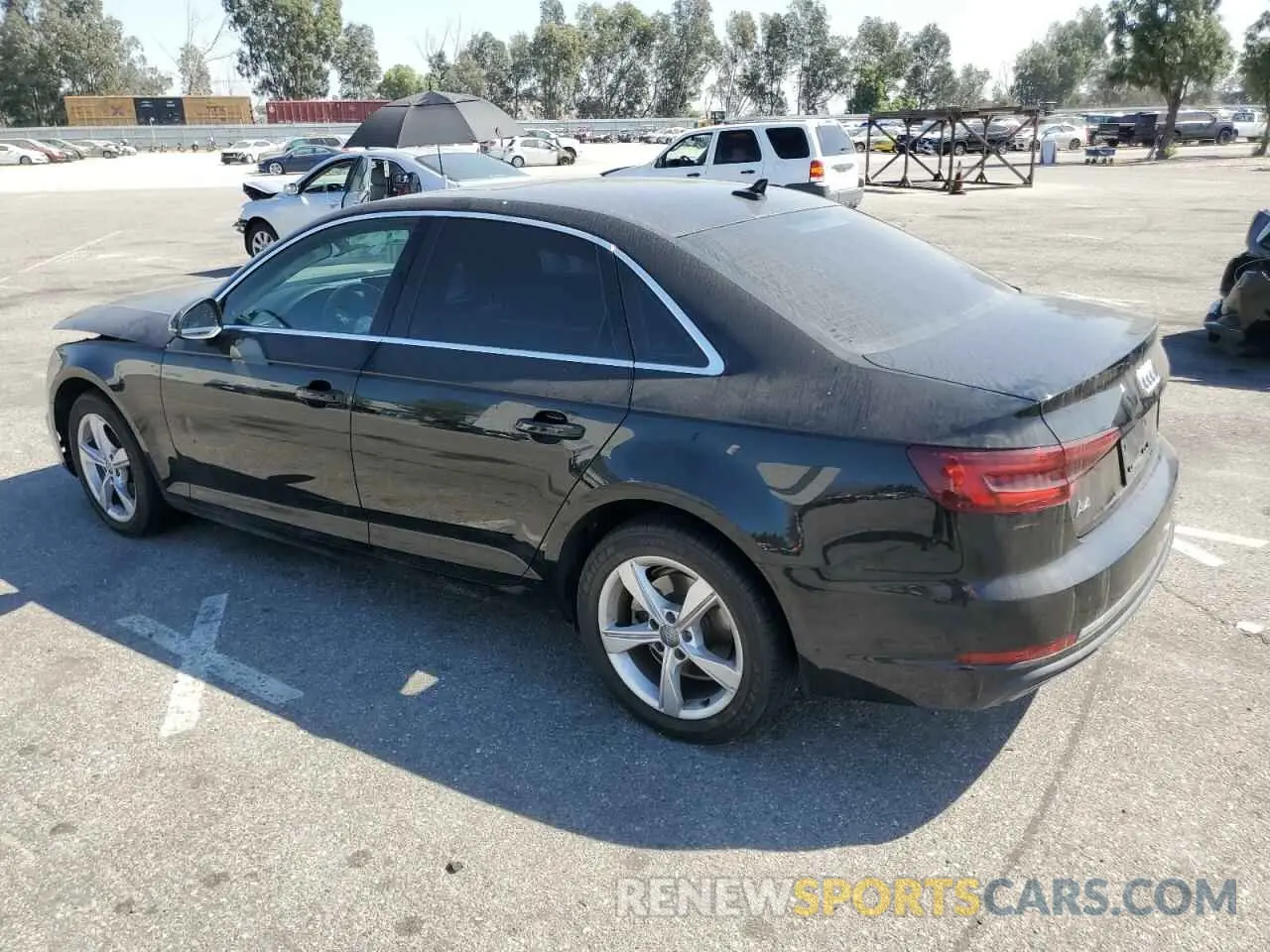 2 Фотография поврежденного автомобиля WAUGMAF47KN007355 AUDI A4 2019