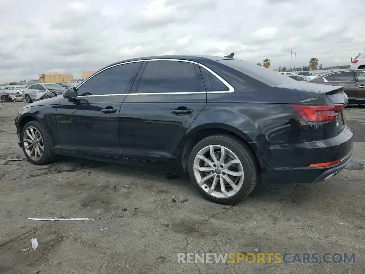 2 Photograph of a damaged car WAUGMAF47KN010417 AUDI A4 2019