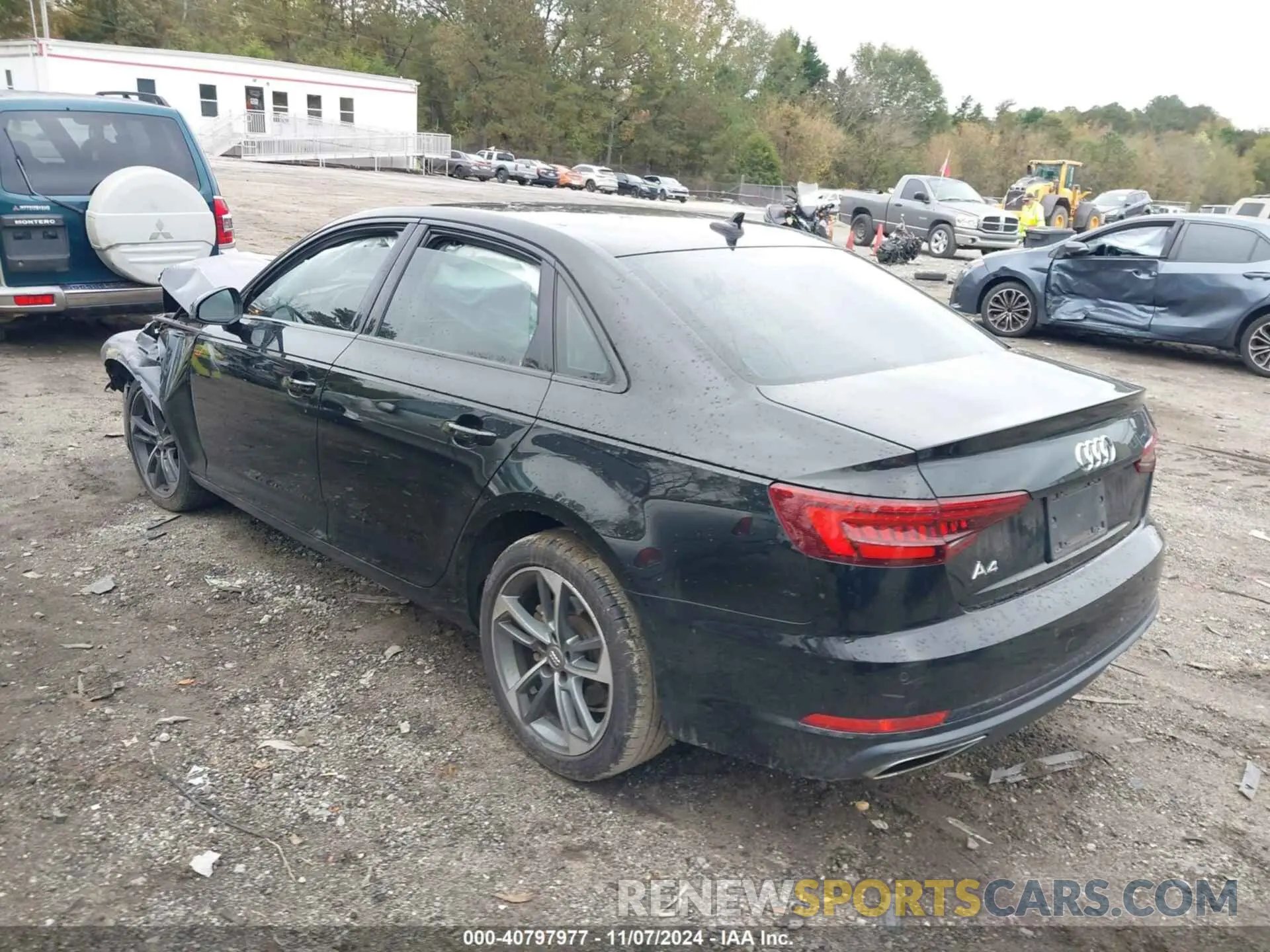 3 Photograph of a damaged car WAUGMAF47KN013642 AUDI A4 2019