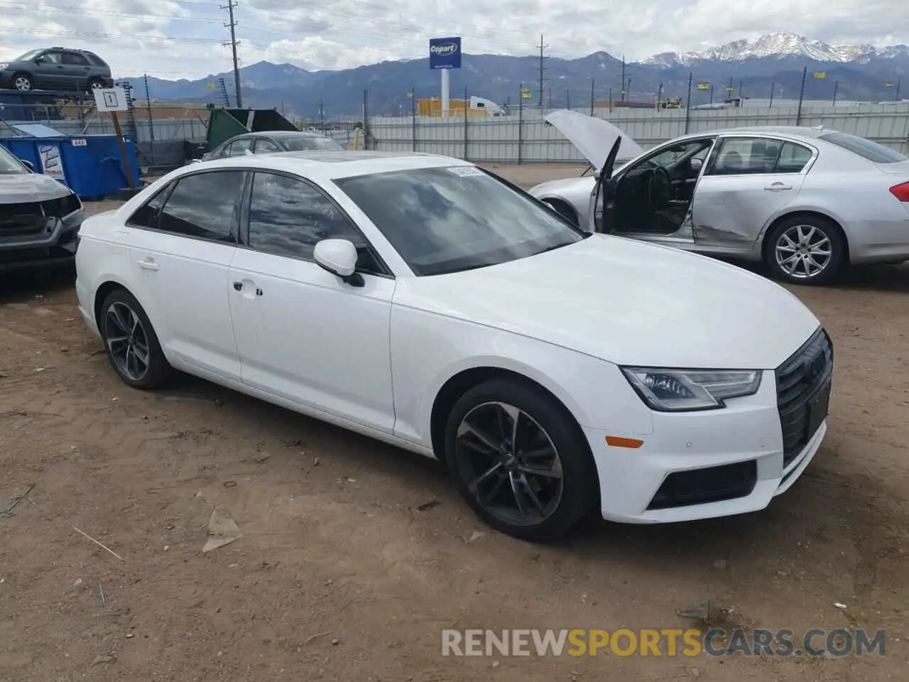 4 Photograph of a damaged car WAUGMAF47KN015360 AUDI A4 2019