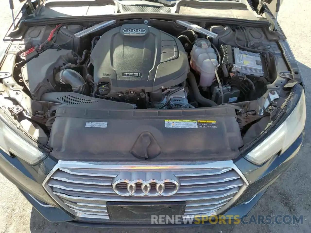 11 Фотография поврежденного автомобиля WAUGMAF48KA045328 AUDI A4 2019