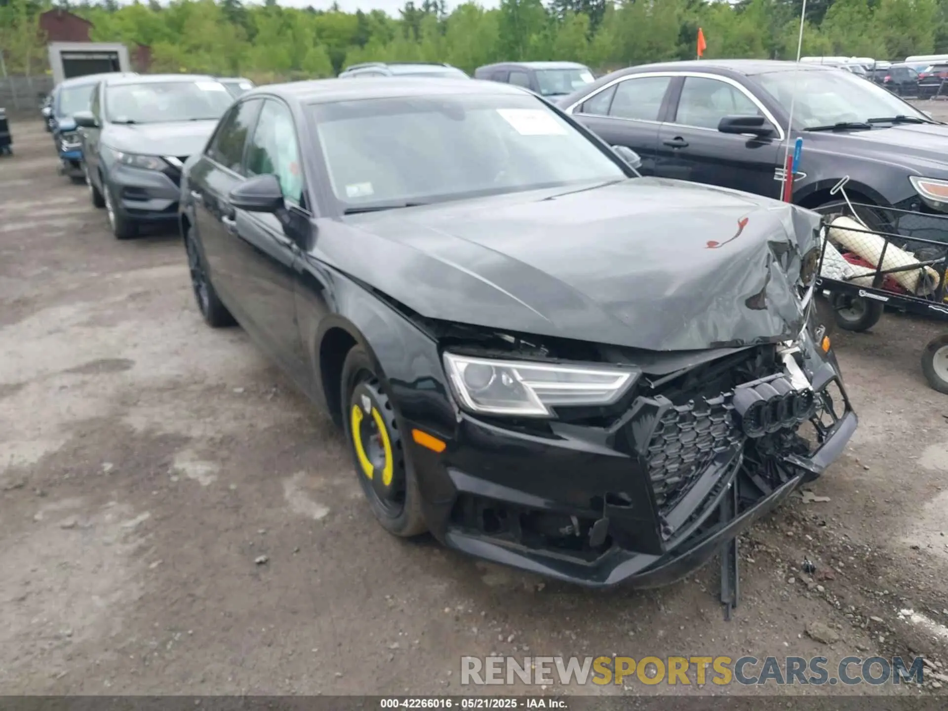 1 Фотография поврежденного автомобиля WAUGMAF48KA109318 AUDI A4 2019