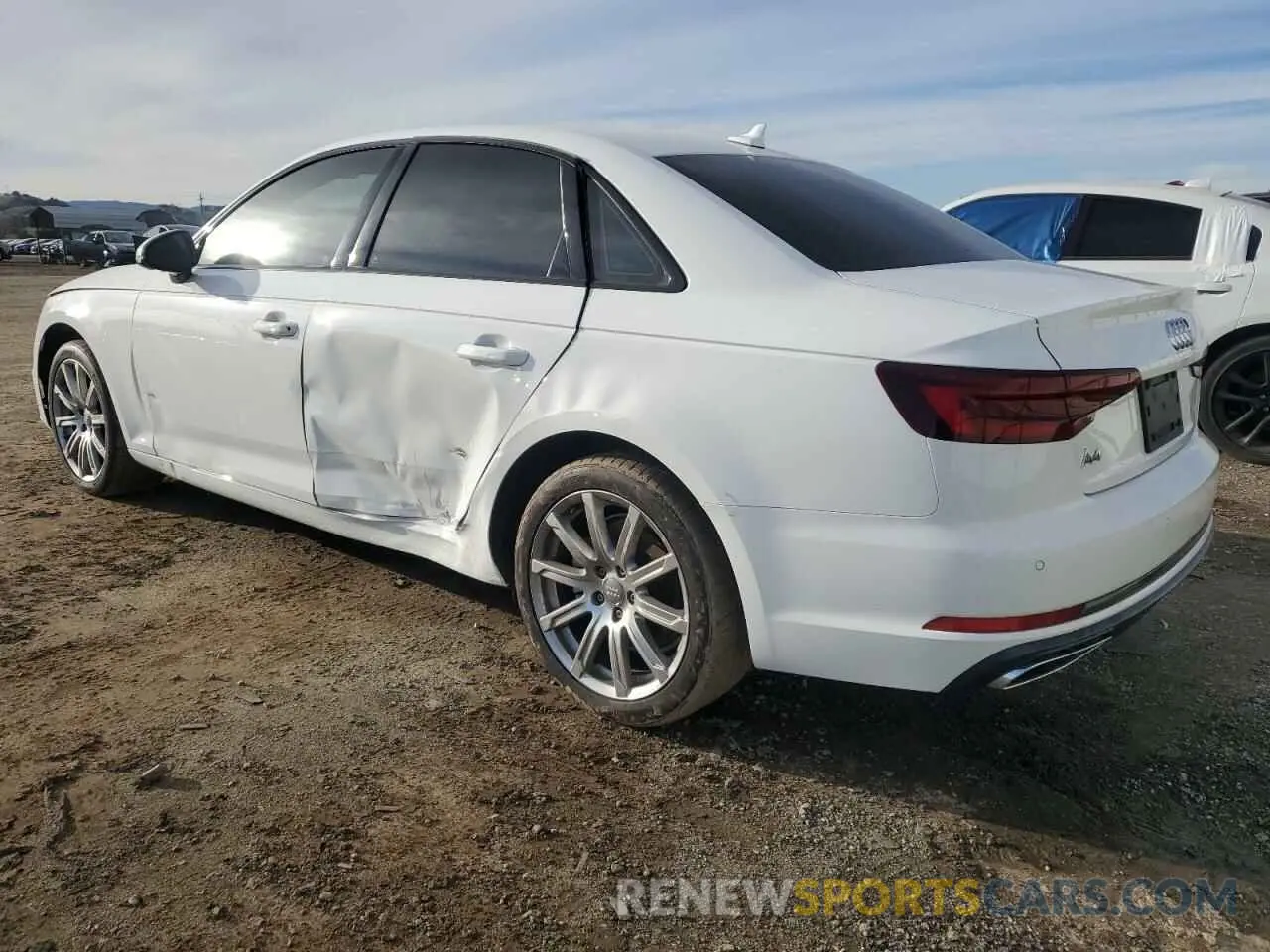 2 Photograph of a damaged car WAUGMAF4XKA113807 AUDI A4 2019