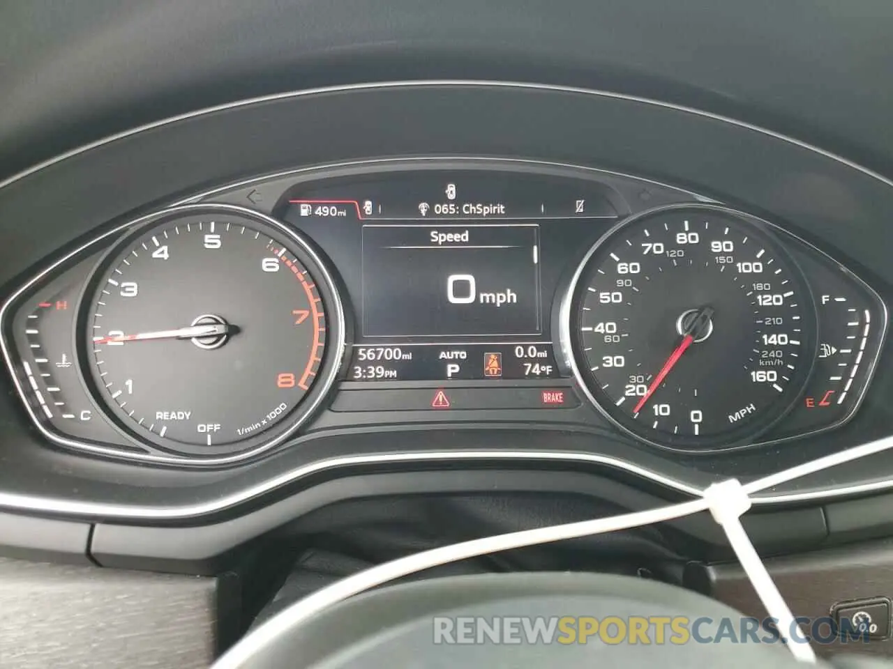 9 Photograph of a damaged car WAUGMAF4XKA113807 AUDI A4 2019