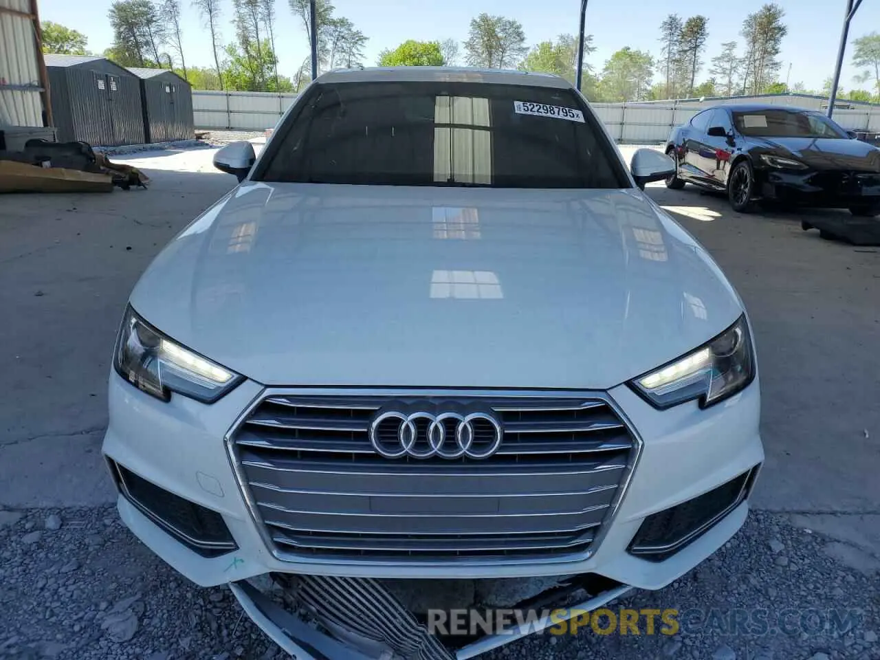 5 Photograph of a damaged car WAUGMAF4XKN001422 AUDI A4 2019