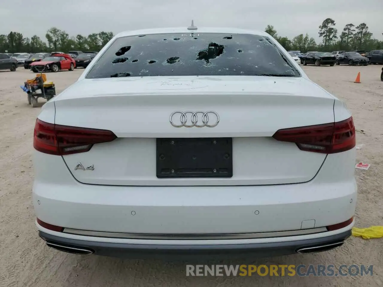 6 Photograph of a damaged car WAUHMAF40KN004298 AUDI A4 2019