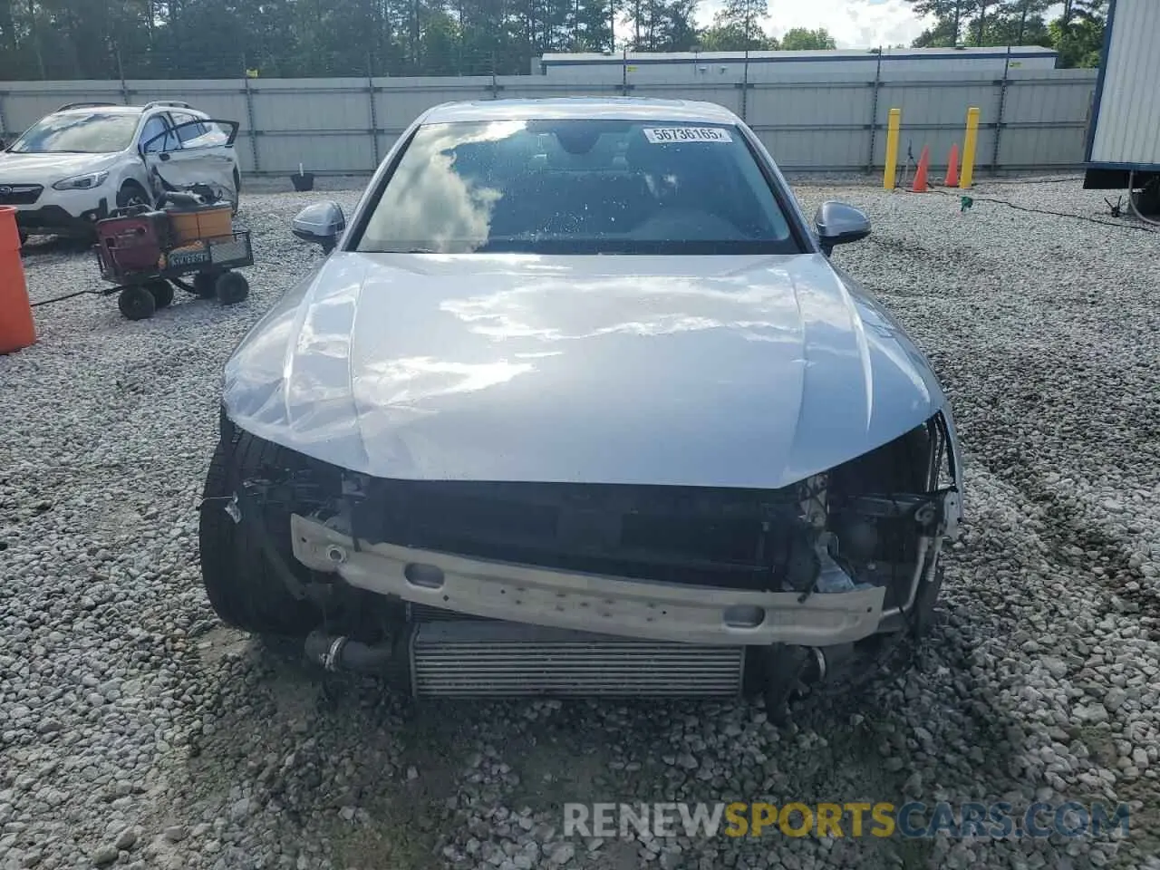 5 Photograph of a damaged car WAUHMAF41KA051606 AUDI A4 2019
