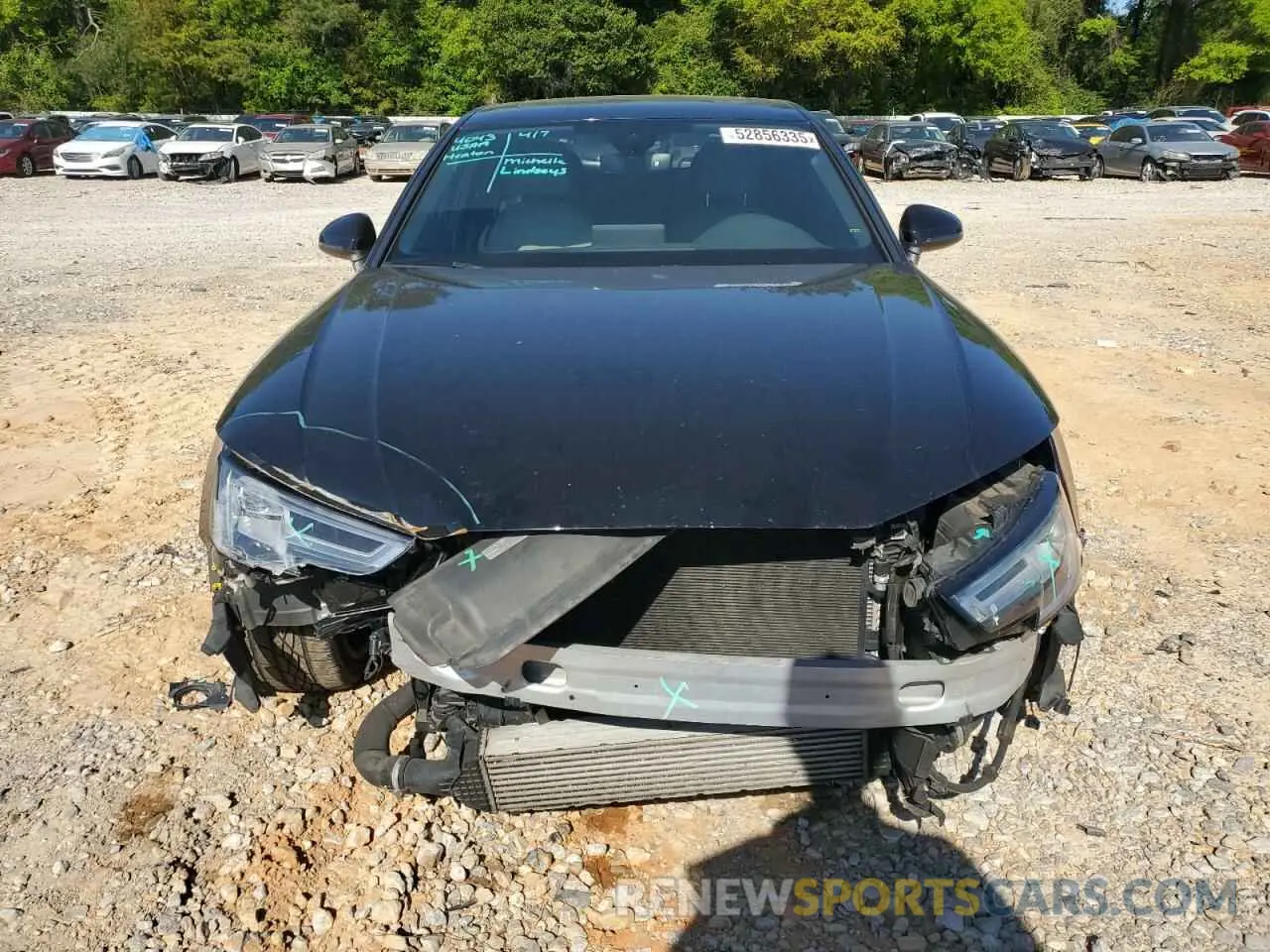 5 Photograph of a damaged car WAUHMAF41KN011471 AUDI A4 2019