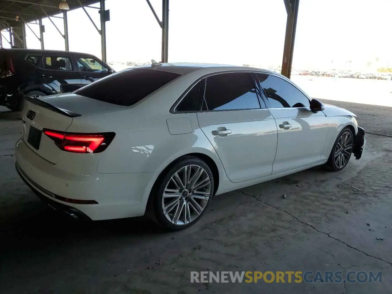 3 Photograph of a damaged car WAUHMAF43KA107853 AUDI A4 2019