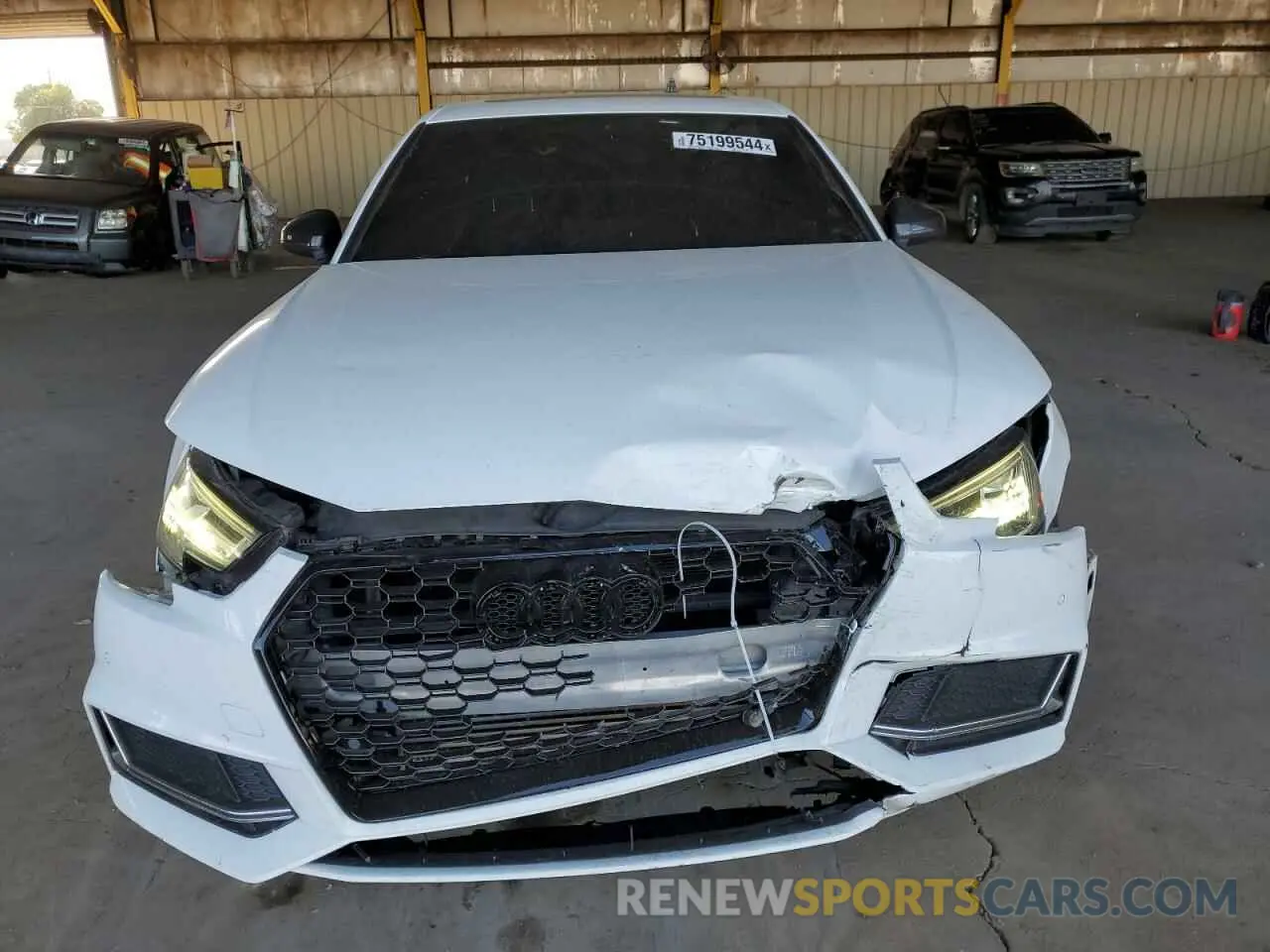 5 Photograph of a damaged car WAUHMAF43KA107853 AUDI A4 2019