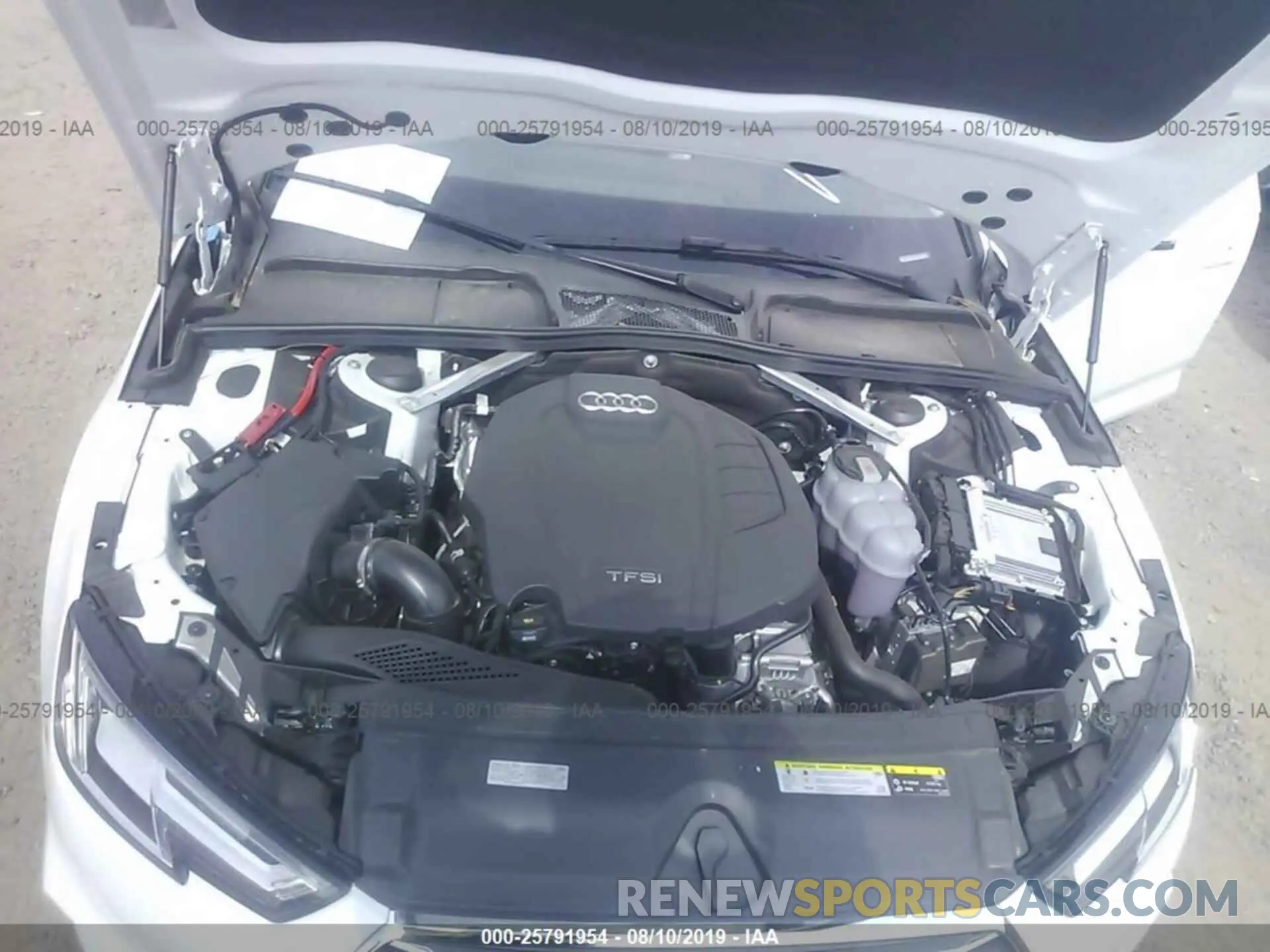 10 Photograph of a damaged car WAUHMAF43KN011178 AUDI A4 2019
